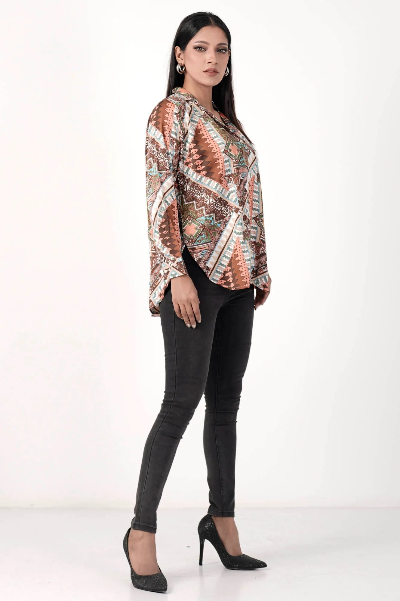 Women's Shirt (Multi Printed)