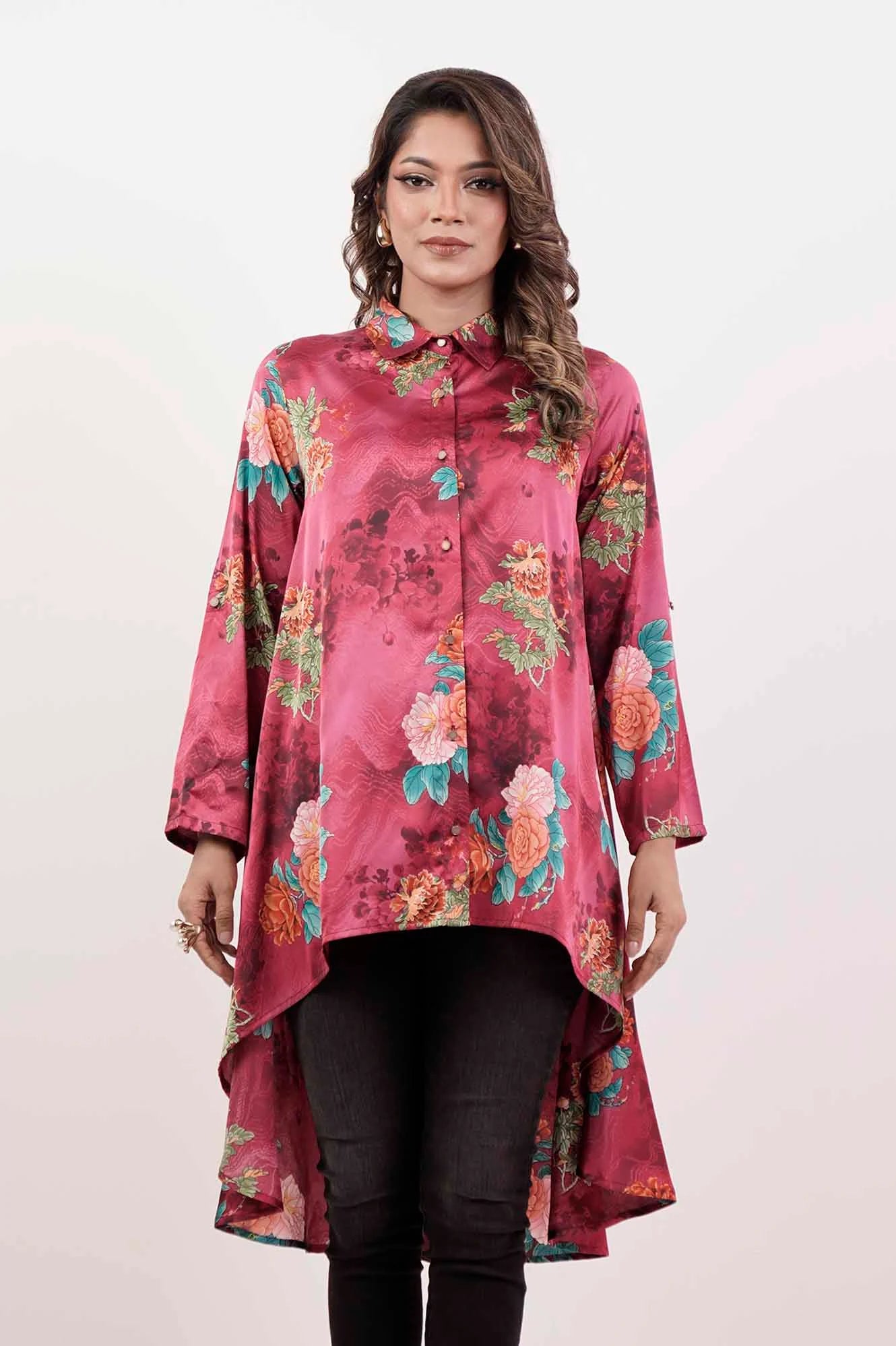 Women's Shirt (Multi Printed)