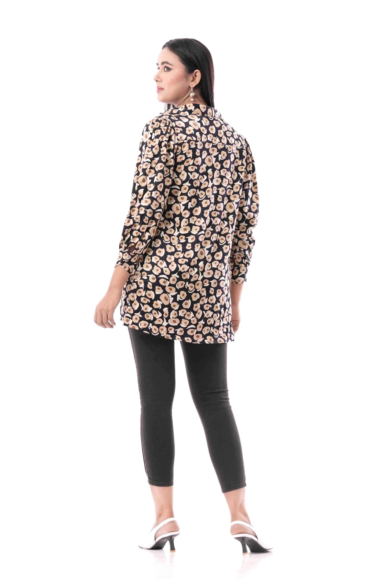 Women's Shirt (Dk. Navy Print)