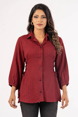 Women's Shirt (Maroon)