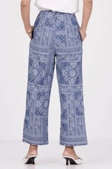 Women's Trouser (Denim Print)