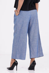 Women's Woven Pant (Blue)