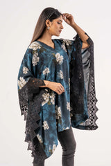 Women's Kaftan (Blue Printed)