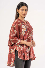 Women's Kaftan (Red Printed)