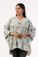 Women's Kaftan (Sky Printed)
