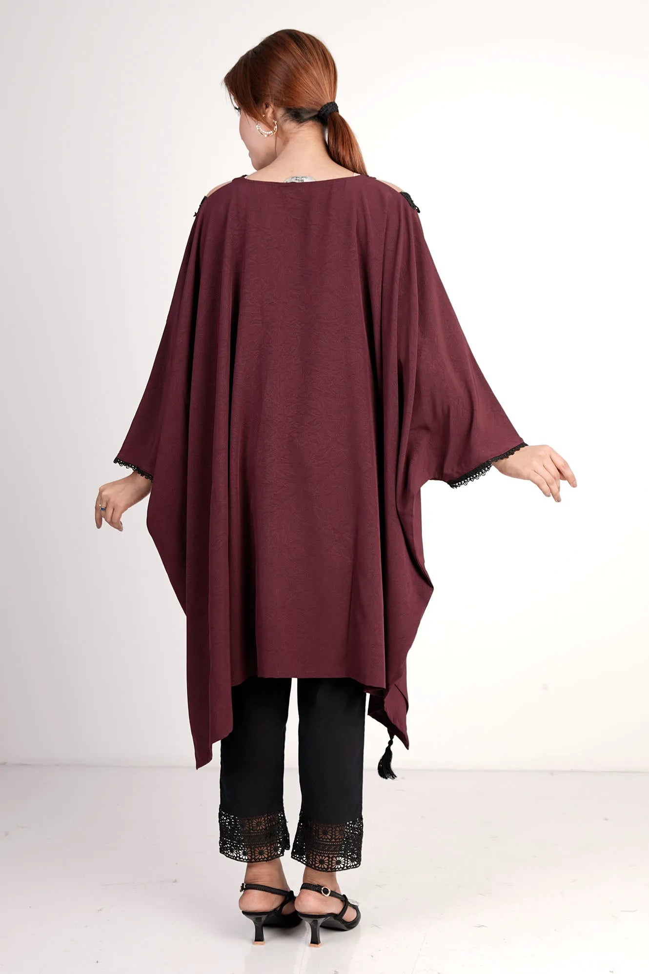 Women's Kaftan (Dk. Maroon)