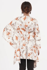 Women's Kaftan (Brown Print)