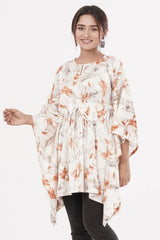 Women's Kaftan (Brown Print)