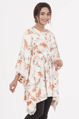 Women's Kaftan (Brown Print)