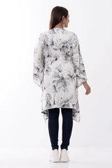 Women's Kaftan (Grey Printed)
