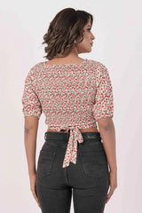 Women's Casual Tops (Flower Printed)
