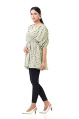 Women's Casual Tops (Sage Printed)