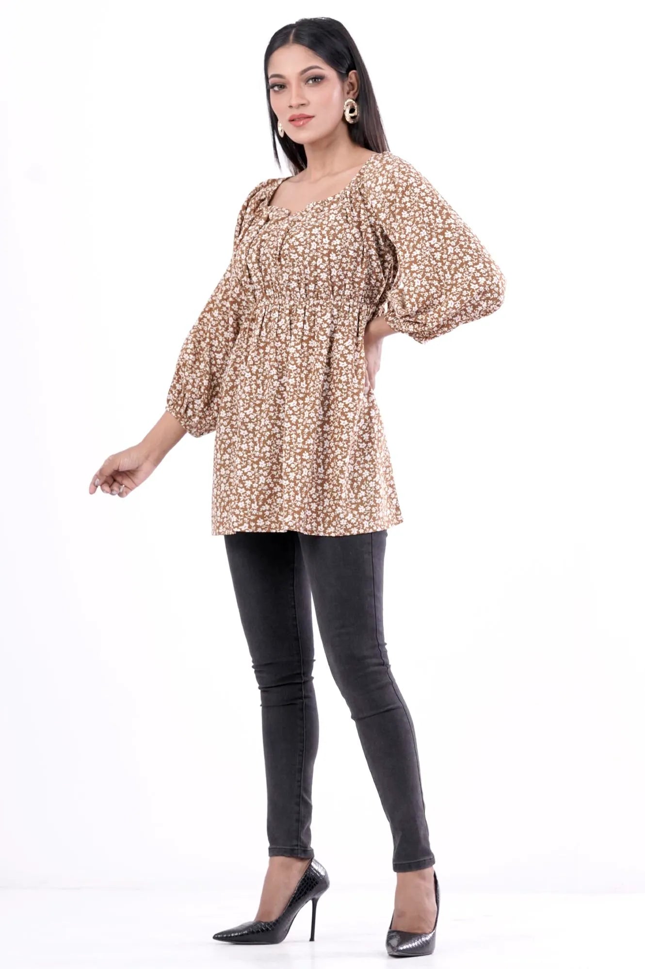 Women's Casual Tops (Copper Printed)