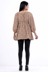 Women's Casual Tops (Copper Printed)