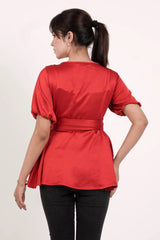 Women's Casual Tops (Red)