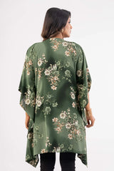 Women's Kaftan (Green Print)