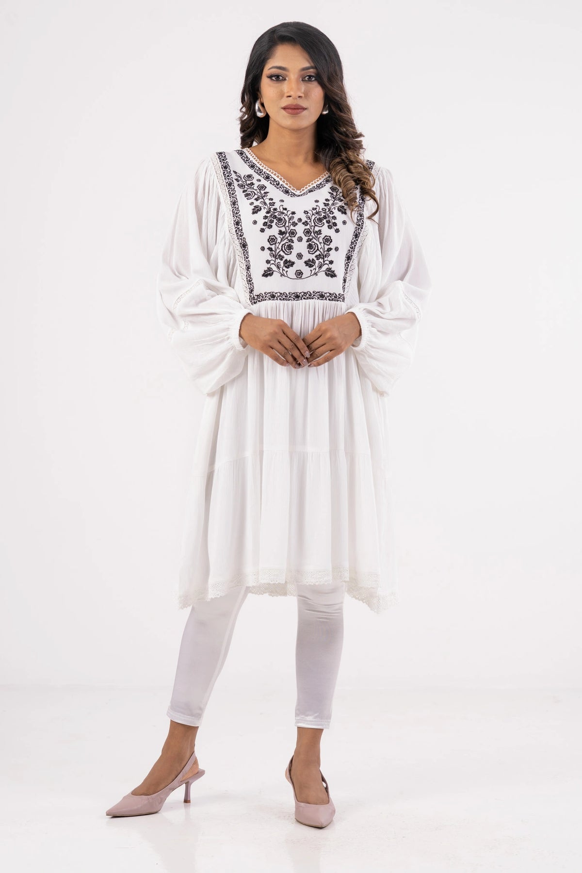 Women's Casual Tops (White)