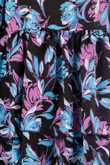 Women's Casual Tops (Black Printed)