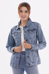 Women's Denim Jacket (Light Wash)