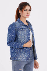Women's Denim Jacket (Medium Wash)