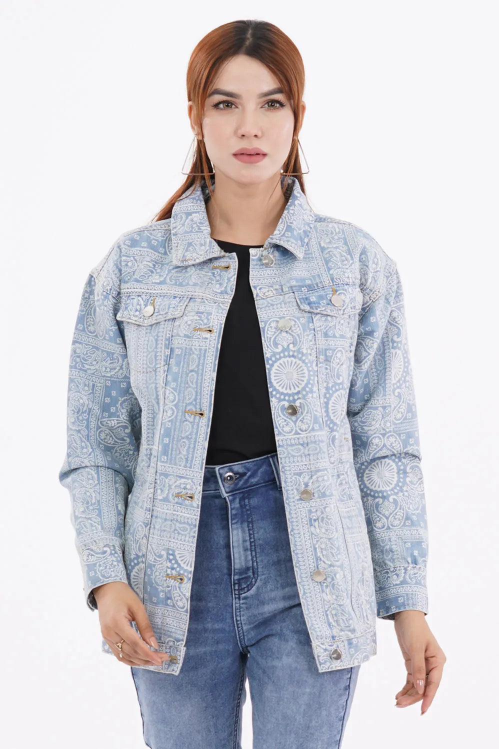 Women's Denim Jacket (Light Wash)