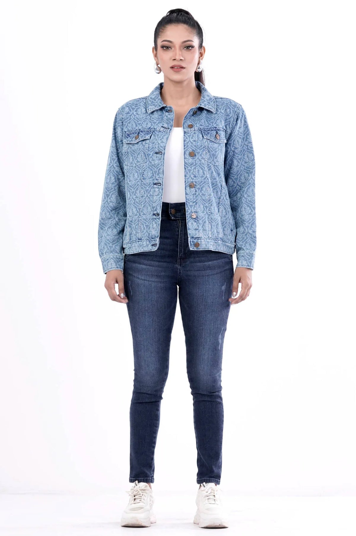 Women's Denim Jacket (Light Wash)