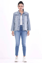 Women's Denim Jacket (Light Wash)