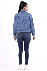 Women's Denim Jacket (Dark Wash)