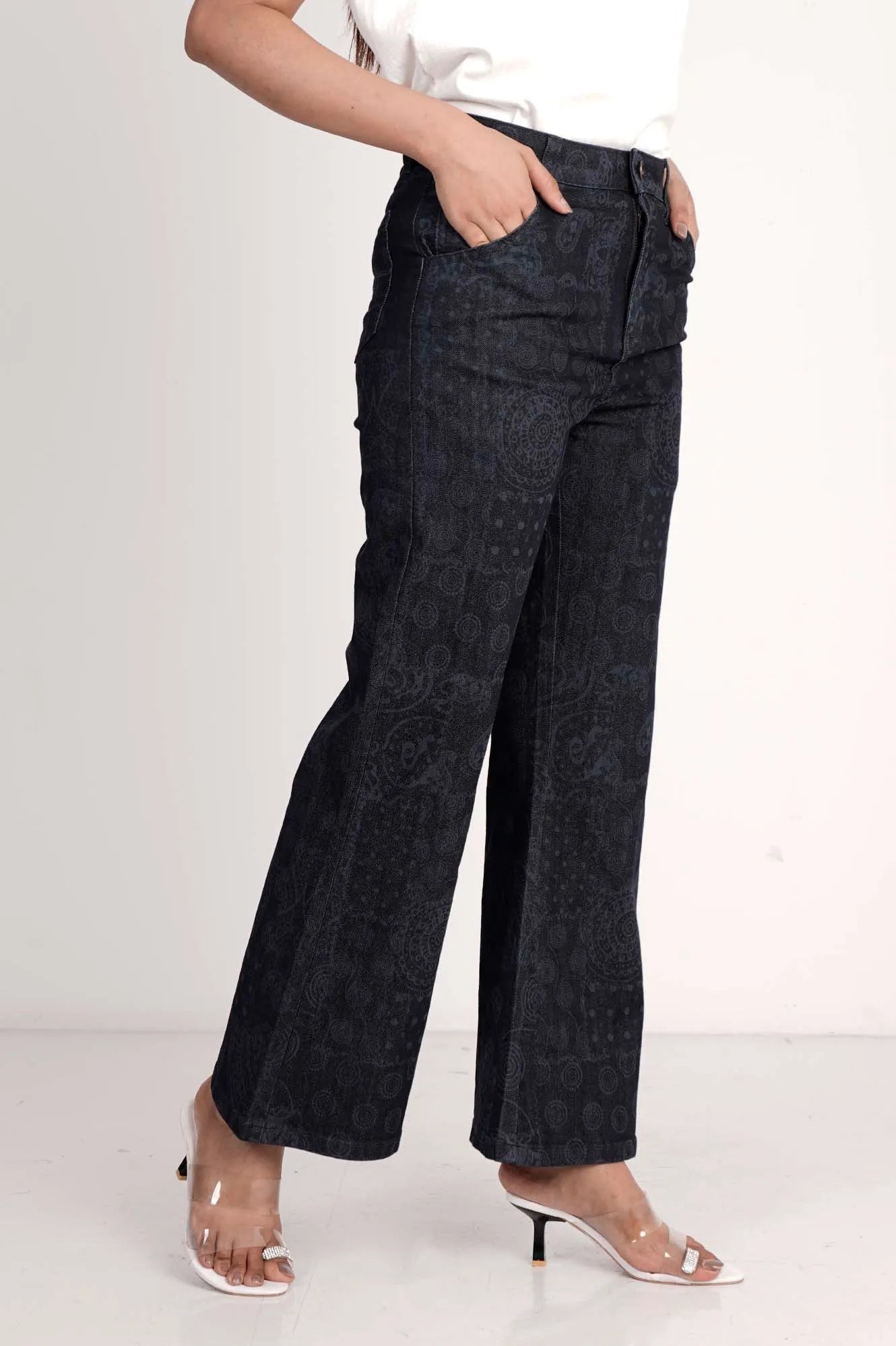 Women's Denim Pant (Dark Wash)
