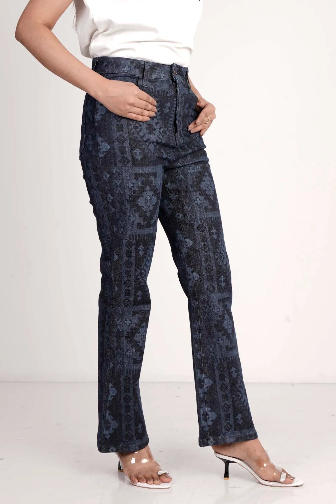 Women's Denim Pant (Dark Wash)