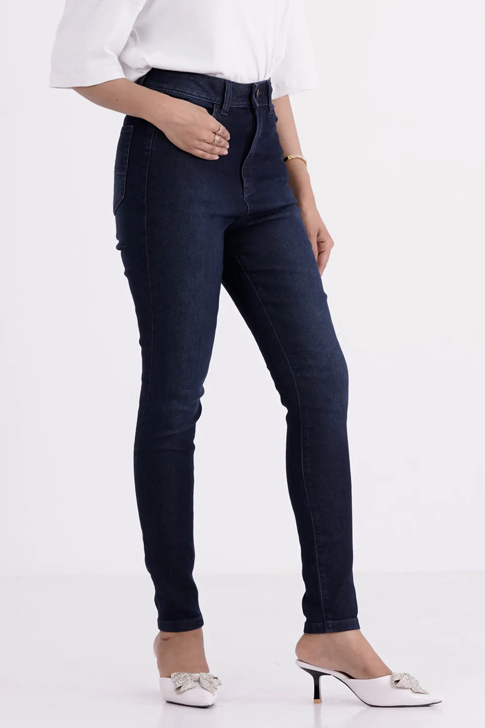 Women's Denim Pant (Dark Wash)