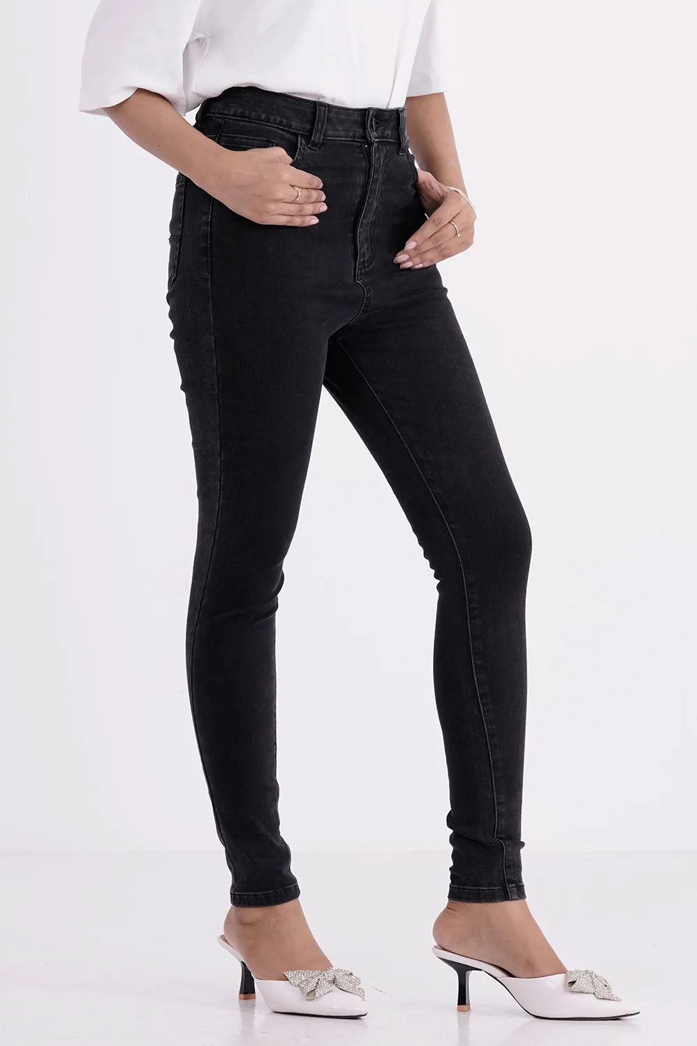 Women's Denim Pant (Dark Wash)