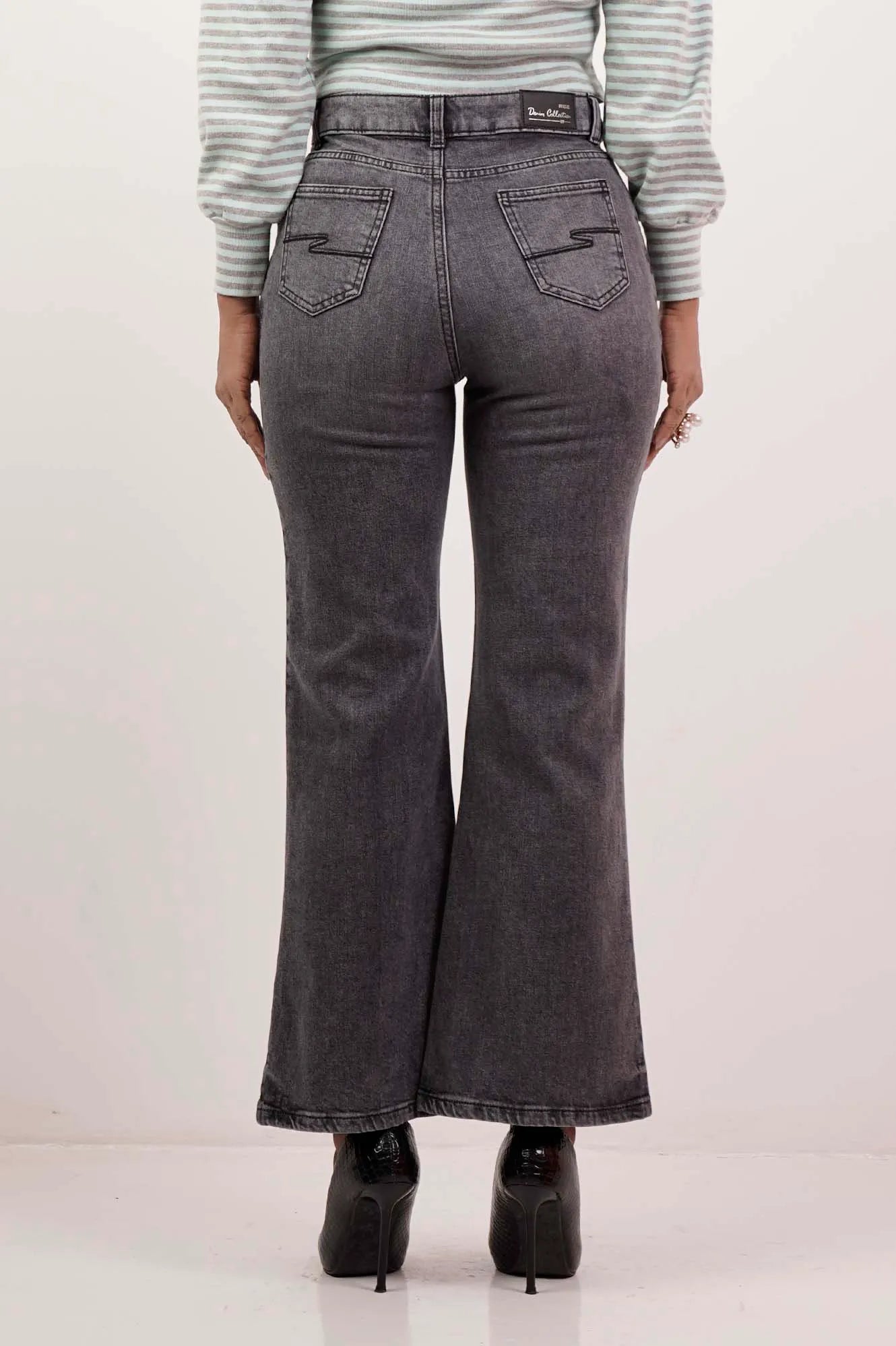 Women's Denim Pant (Medium Wash)
