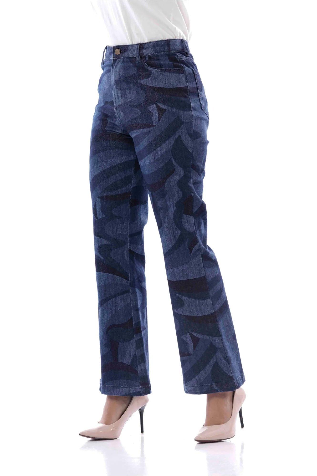 Women's Denim Pant (Medium Wash)