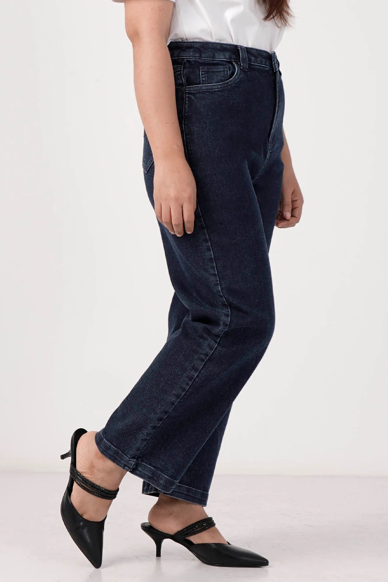 Women's Denim Pant (Dark Wash)