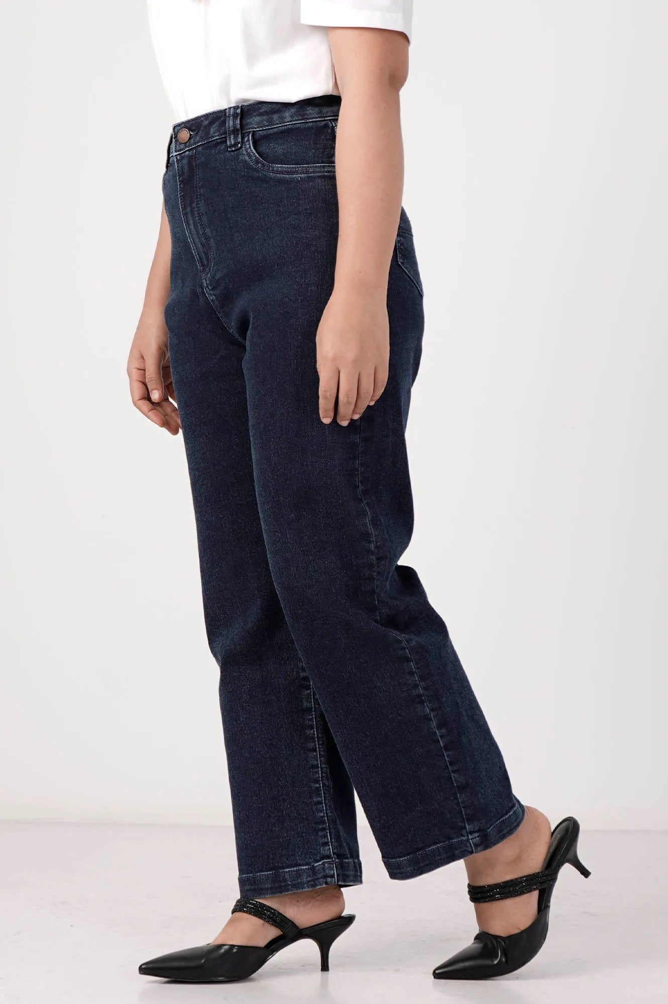 Women's Denim Pant (Dark Wash)