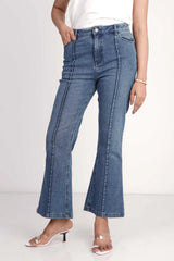 Women's Denim Pant (Medium Wash)