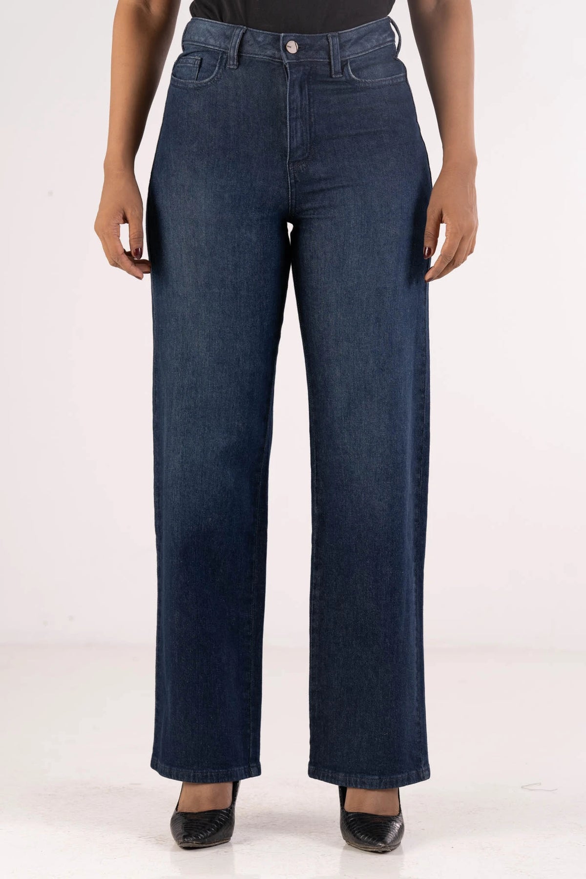 Women's Denim Pant (Medium Wash)