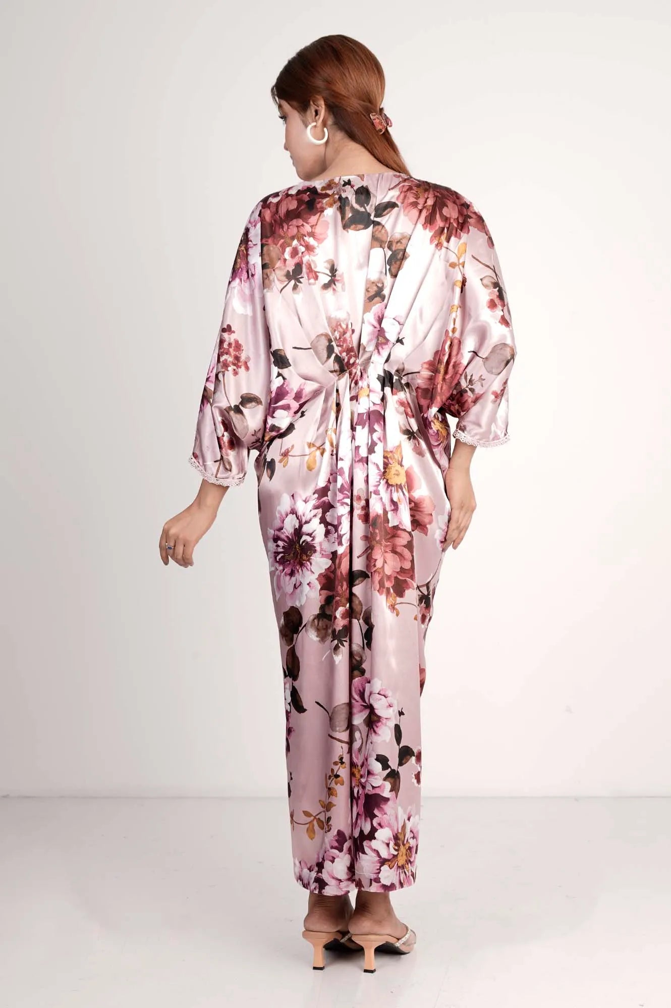 Women's Dress (Pink Printed)