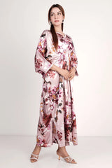 Women's Dress (Pink Printed)