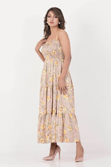 Women's Dress (Flower Printed)