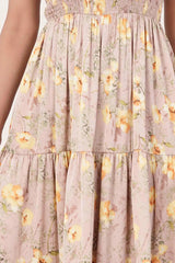 Women's Dress (Flower Printed)