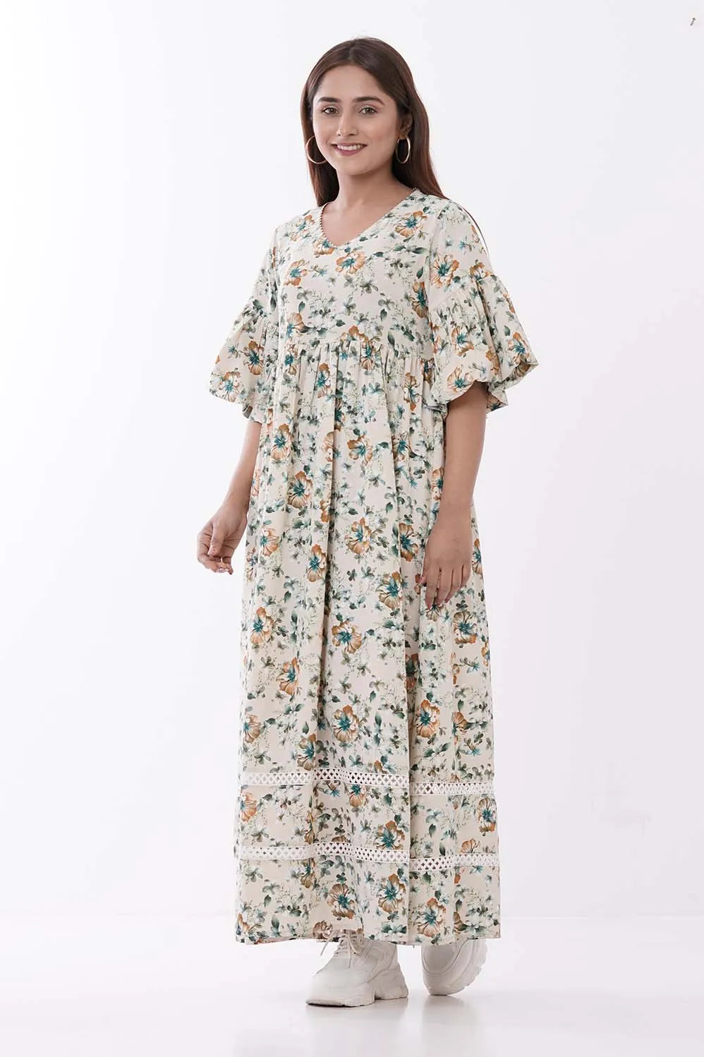 Women's Dress (Floral Print)