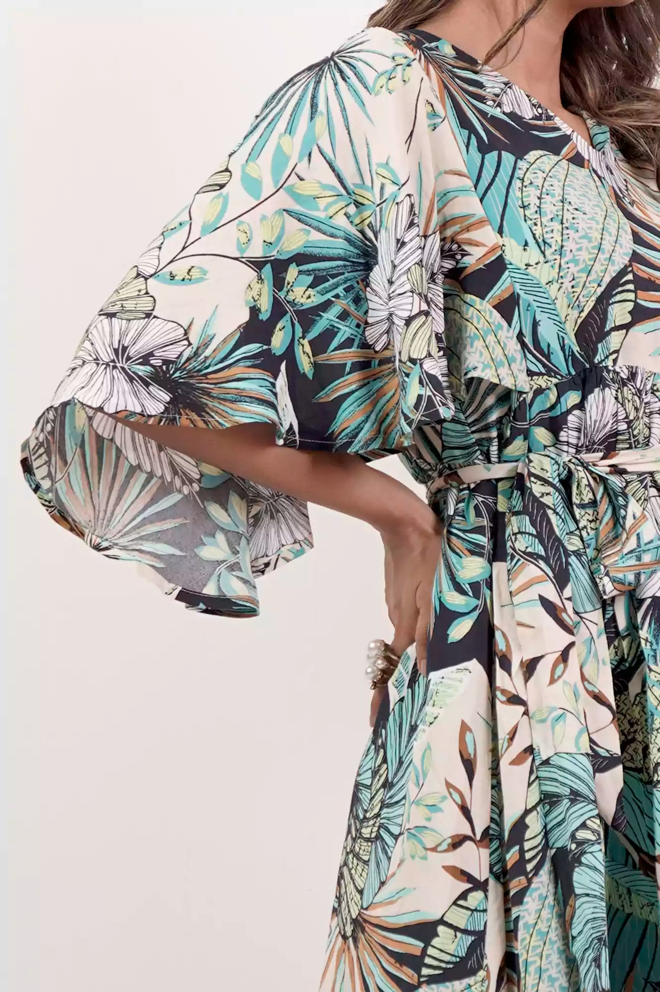 Women's Dress (Multi Printed)