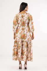Women's Dress (Flower Printed)
