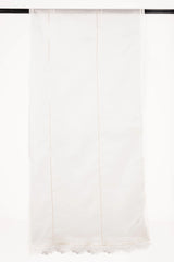 Women's Ethnic Scarf (White)