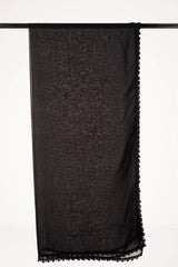 Women's Ethnic Scarf (Black)