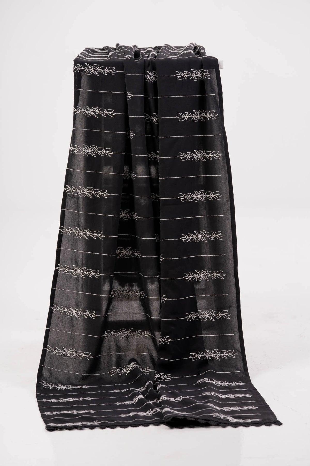 Women's Ethnic Scarf (Black)
