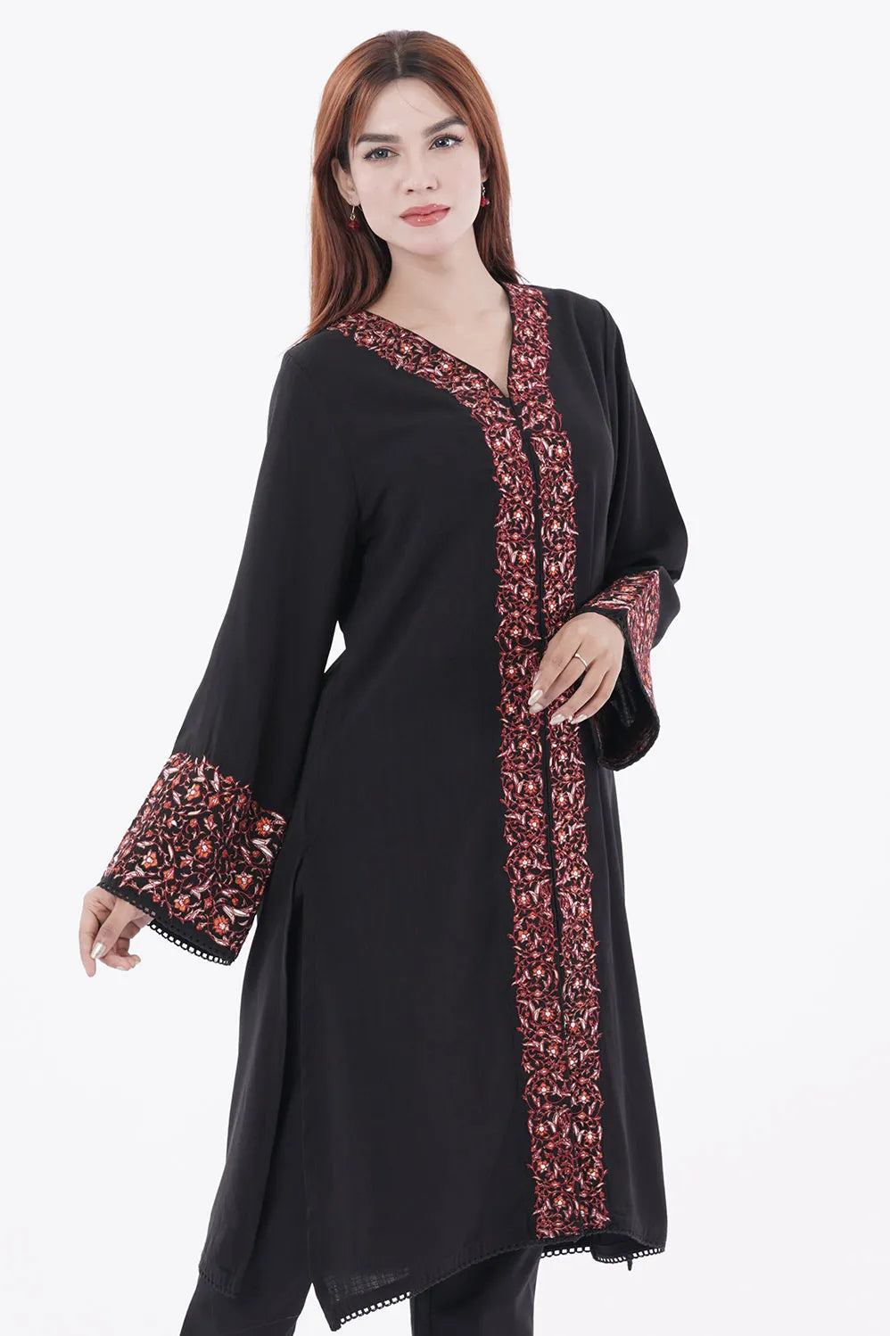 Women's Ethnic Tops (Black)