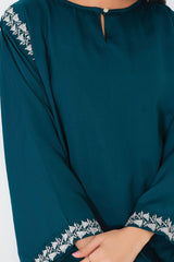 Women's Ethnic Tops (Bottle Green)